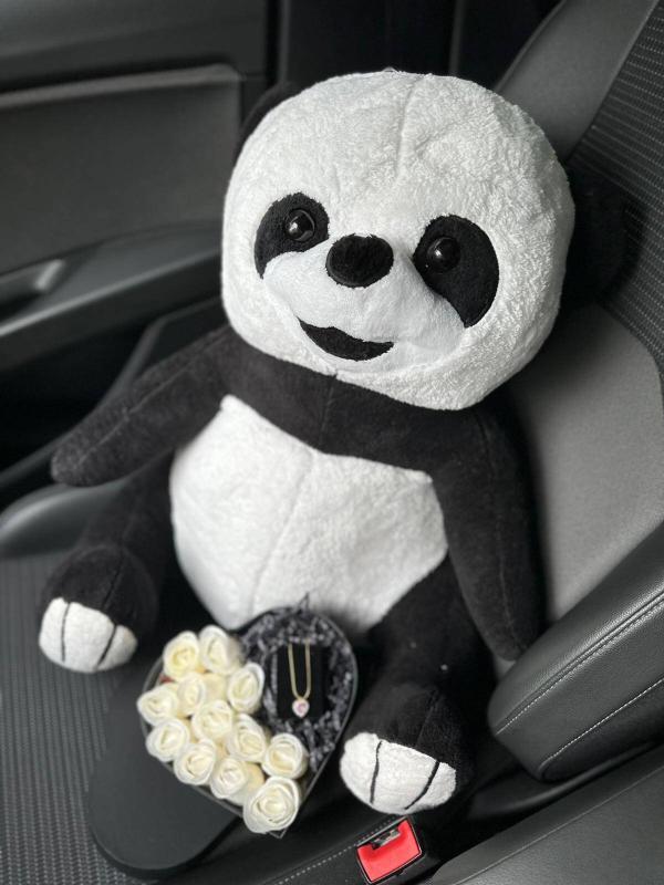 50 cm Panda Kutulu Hediye Seti - Görsel 3