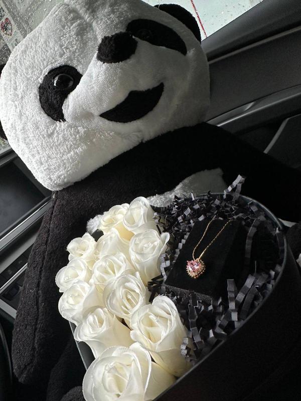 50 cm Panda Kutulu Hediye Seti - Görsel 7