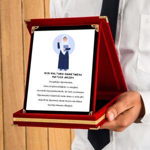 Kişiye Özel Din Kültürü Öğretmen Plaket