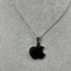 Apple Elma Desenli Kolye