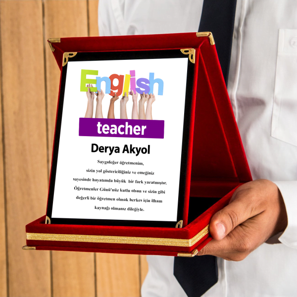 Kişiye Özel Plaket