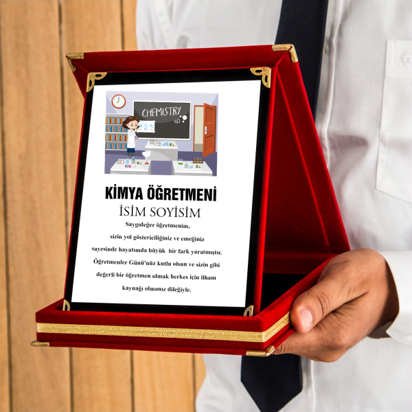 Kişiye Özel Plaket