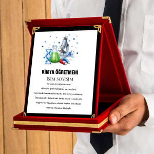 Kişiye özel plaket