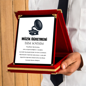 Öğretmenler Günü Plaketi