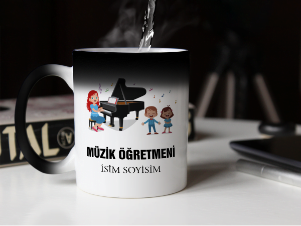 Öğretmene Hediye Sihirli Kupa