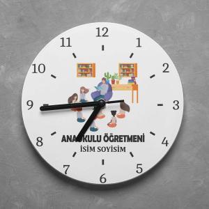 Kişiye Özel Okul Öncesi, Ana Okulu Öğretmeni Duvar Saati