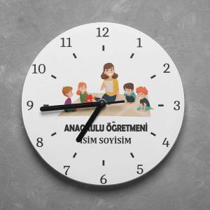 Kişiye Özel Okul Öncesi, Ana Okulu Öğretmeni Duvar Saati