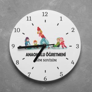 Kişiye Özel Okul Öncesi, Ana Okulu Öğretmeni Duvar Saati