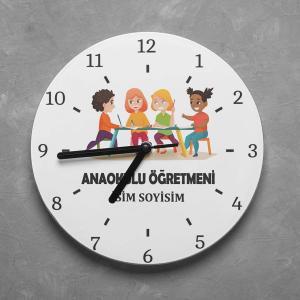 Kişiye Özel Okul Öncesi, Ana Okulu Öğretmeni Duvar Saati