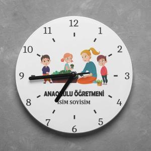 Kişiye Özel Okul Öncesi, Ana Okulu Öğretmeni Duvar Saati