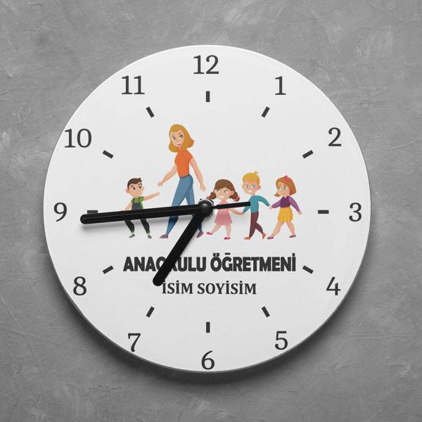 Kişiye Özel Okul Öncesi, Ana Okulu Öğretmeni Duvar Saati