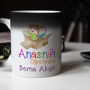 Okul Öncesi Öğretmeni Hediye Kupa Bardağı