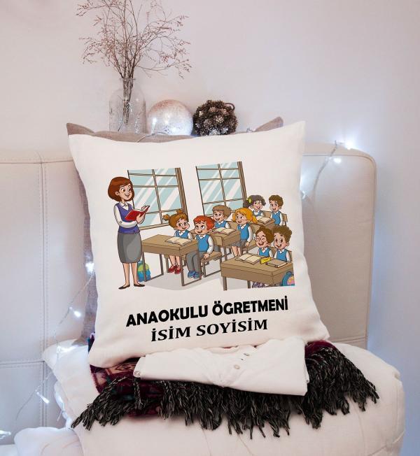 Ana Sınıfı Öğretmeni Yastık