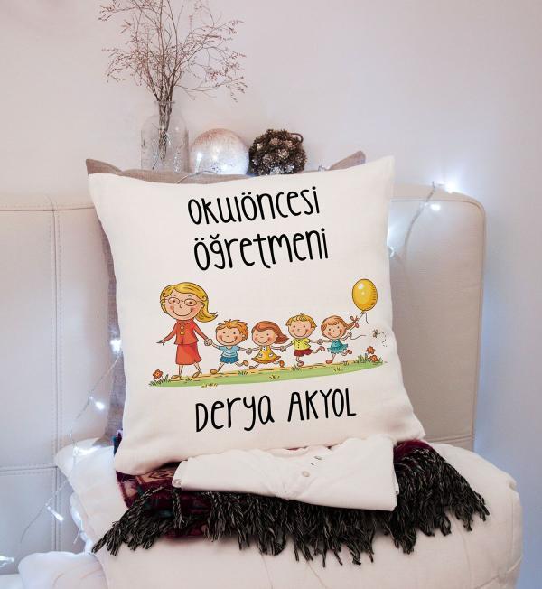 Ana Sınıfı Öğretmeni Yastık