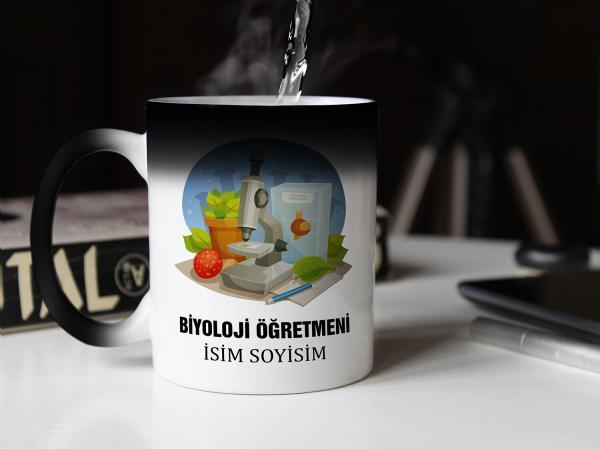 Kişiye Özel Biyoloji Öğretmeni Sihirli Kupa
