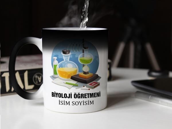 Kişiye Özel Biyoloji Öğretmeni Sihirli Kupa