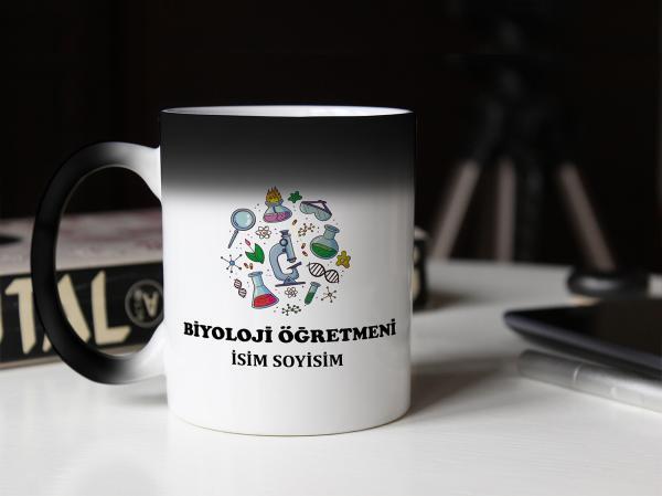 Kişiye Özel Biyoloji Öğretmeni Sihirli Kupa