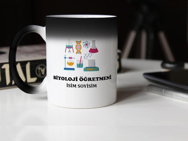Kişiye Özel Biyoloji Öğretmeni Sihirli Kupa
