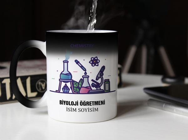 Kişiye Özel Biyoloji Öğretmeni Sihirli Kupa
