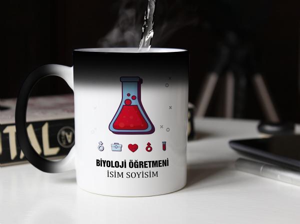 Kişiye Özel Biyoloji Öğretmeni Sihirli Kupa