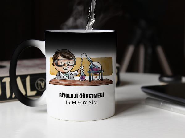 Kişiye Özel Biyoloji Öğretmeni Sihirli Kupa