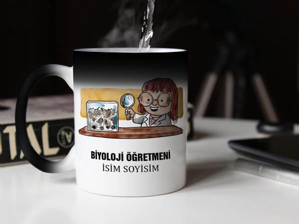 Kişiye Özel Biyoloji Öğretmeni Sihirli Kupa