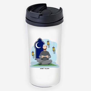 Din Öğretmeni Tasarımlı Kare Termos