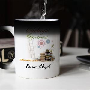 Kişiye Özel Edebiyat Öğretmeni Sihirli Kupa