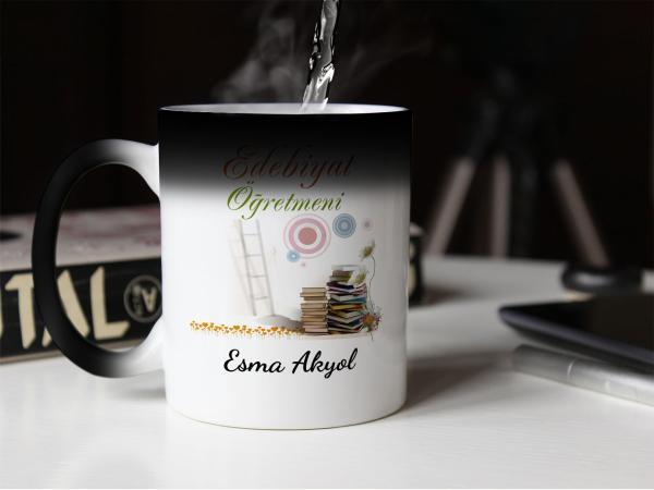 Kişiye Özel Edebiyat Öğretmeni Sihirli Kupa