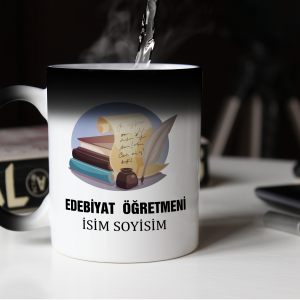 Kişiye Özel Edebiyat Öğretmeni Sihirli Kupa