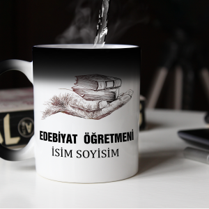 Kişiye Özel Edebiyat Öğretmeni Sihirli Kupa