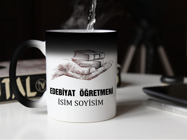 Kişiye Özel Edebiyat Öğretmeni Sihirli Kupa