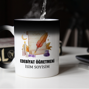 Kişiye Özel Edebiyat Öğretmeni Sihirli Kupa