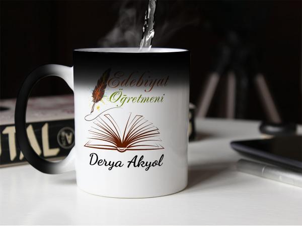 Kişiye Özel Edebiyat Öğretmeni Sihirli Kupa