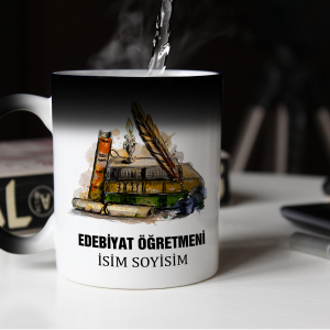 Kişiye Özel Edebiyat Öğretmeni Sihirli Kupa