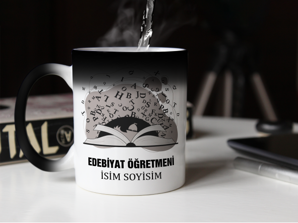 Kişiye Özel Edebiyat Öğretmeni Sihirli Kupa