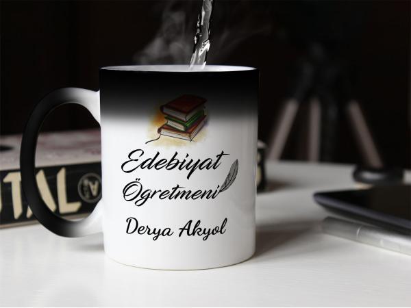 Kişiye Özel Edebiyat Öğretmeni Sihirli Kupa