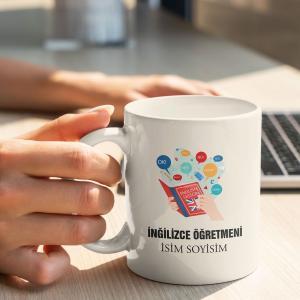 İngilizce Öğretmeni Tasarımlı Kupa