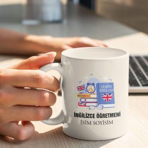 İngilizce Öğretmeni Tasarımlı Kupa