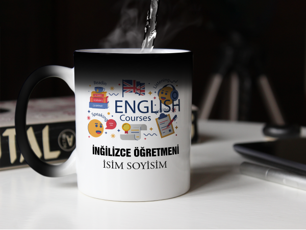 Kişiye Özel İngilizce Öğretmeni Sihirli Kupa