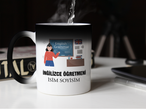 Kişiye Özel İngilizce Öğretmeni Sihirli Kupa