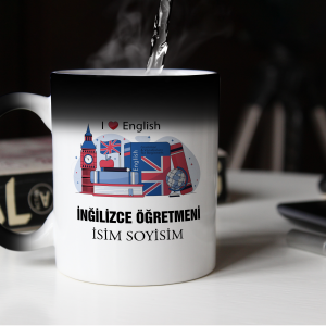 Kişiye Özel İngilizce Öğretmeni Sihirli Kupa