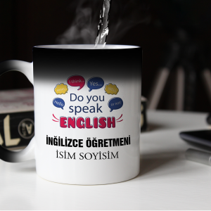 Kişiye Özel İngilizce Öğretmeni Sihirli Kupa