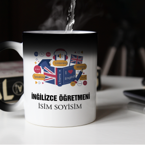 Kişiye Özel İngilizce Öğretmeni Sihirli Kupa