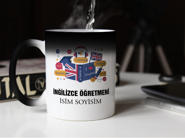 Kişiye Özel İngilizce Öğretmeni Sihirli Kupa