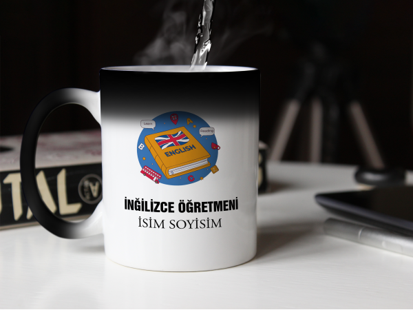 Kişiye Özel İngilizce Öğretmeni Sihirli Kupa