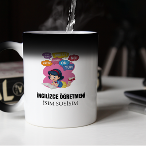 Kişiye Özel İngilizce Öğretmeni Sihirli Kupa