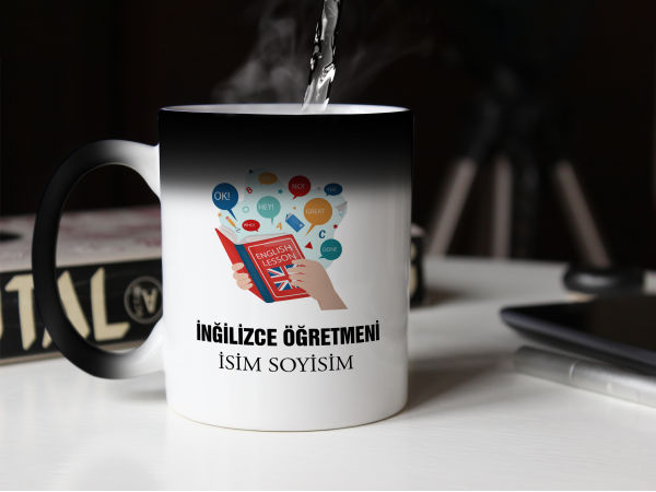 Kişiye Özel İngilizce Öğretmeni Sihirli Kupa
