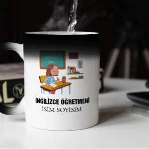 Kişiye Özel İngilizce Öğretmeni Sihirli Kupa