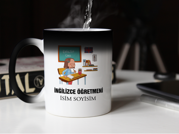 Kişiye Özel İngilizce Öğretmeni Sihirli Kupa